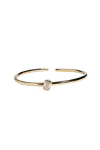 Solitaire Emerald Bangle