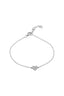 Single Diamond Heart Bracelet