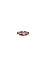 Oval Pink Sapphire Ear Cuff