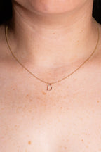 Initial Diamond Necklace
