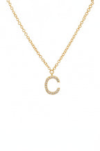 Initial Diamond Necklace