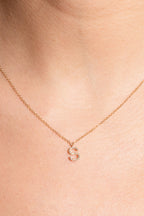 Initial Diamond Necklace