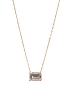 Solitaire Emerald Necklace