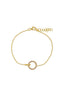 Round Interlocking Diamond Bracelet