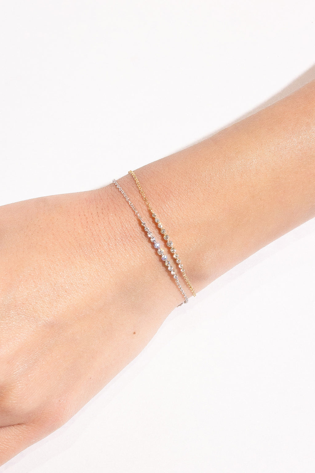 Diamond Bar Bracelet