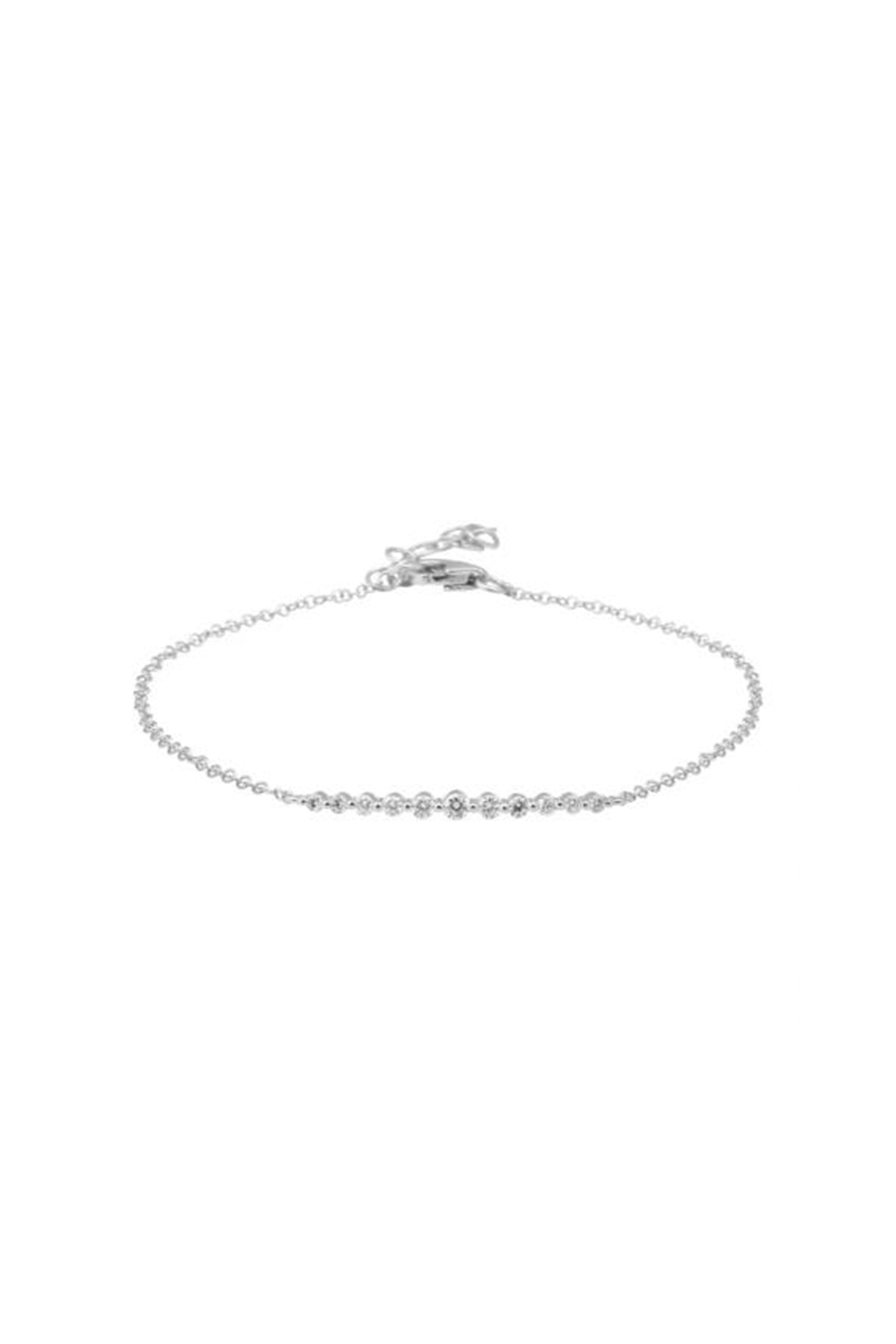 Diamond Bar Bracelet