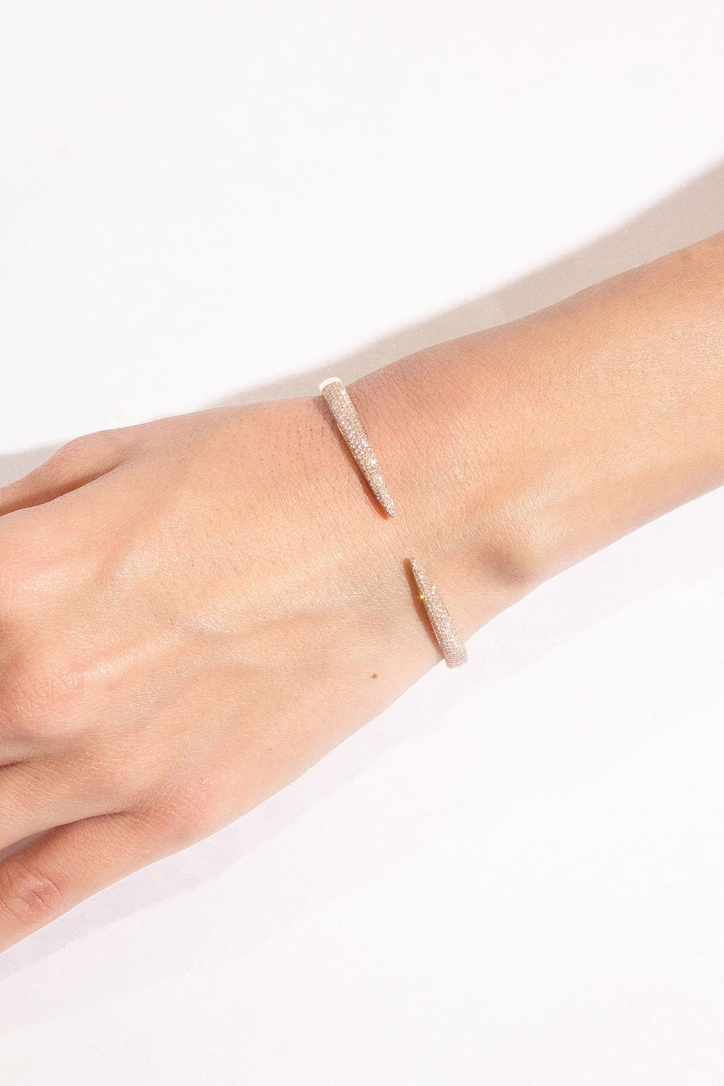 Claw Diamond Bangle