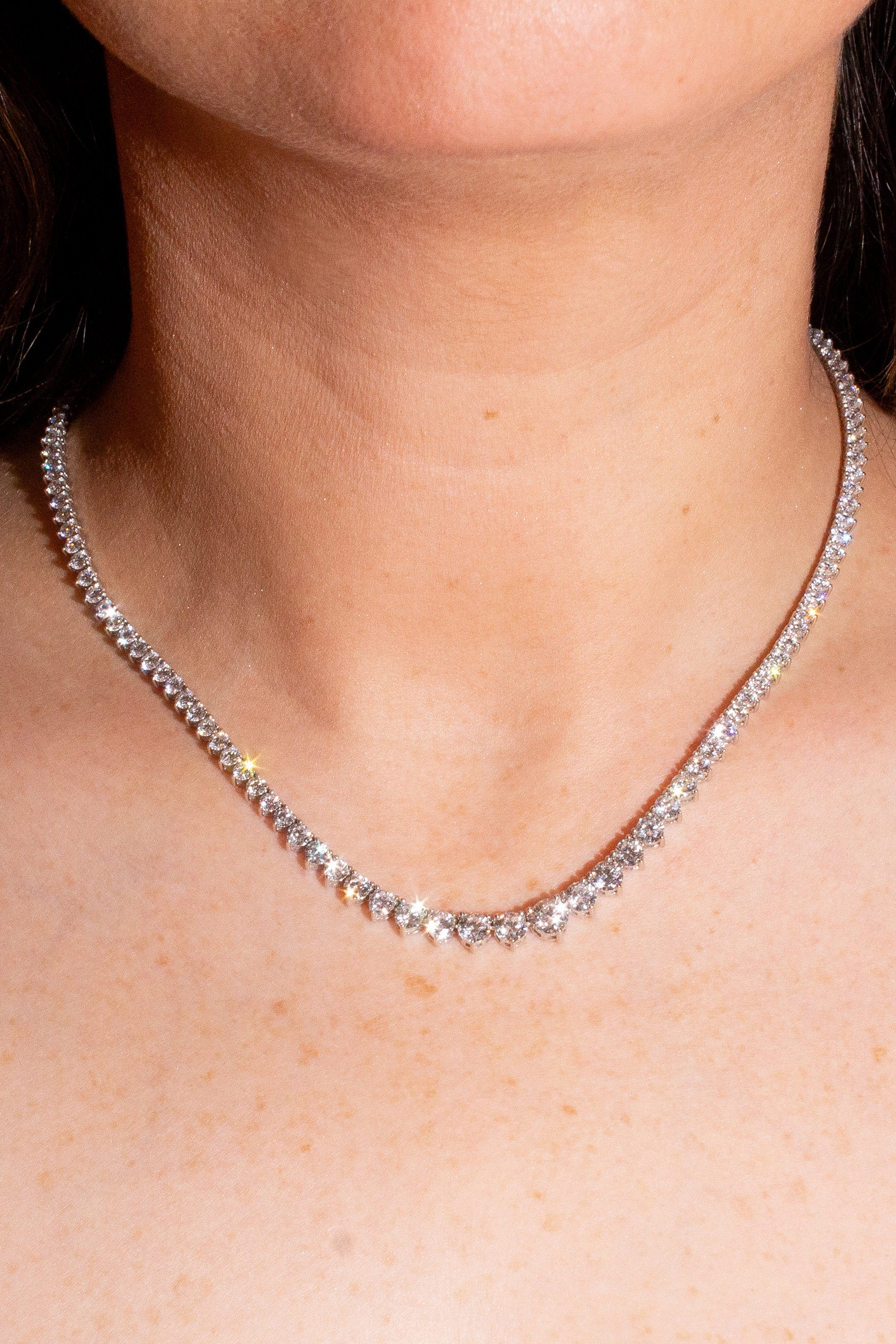 Riviera Tennis Necklace Secondary image