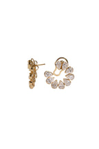 Pear Shape Infinity Earrings