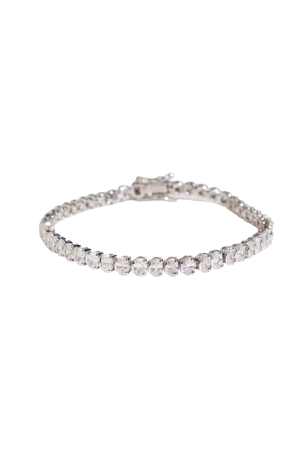 Oval Tennis Bracelet