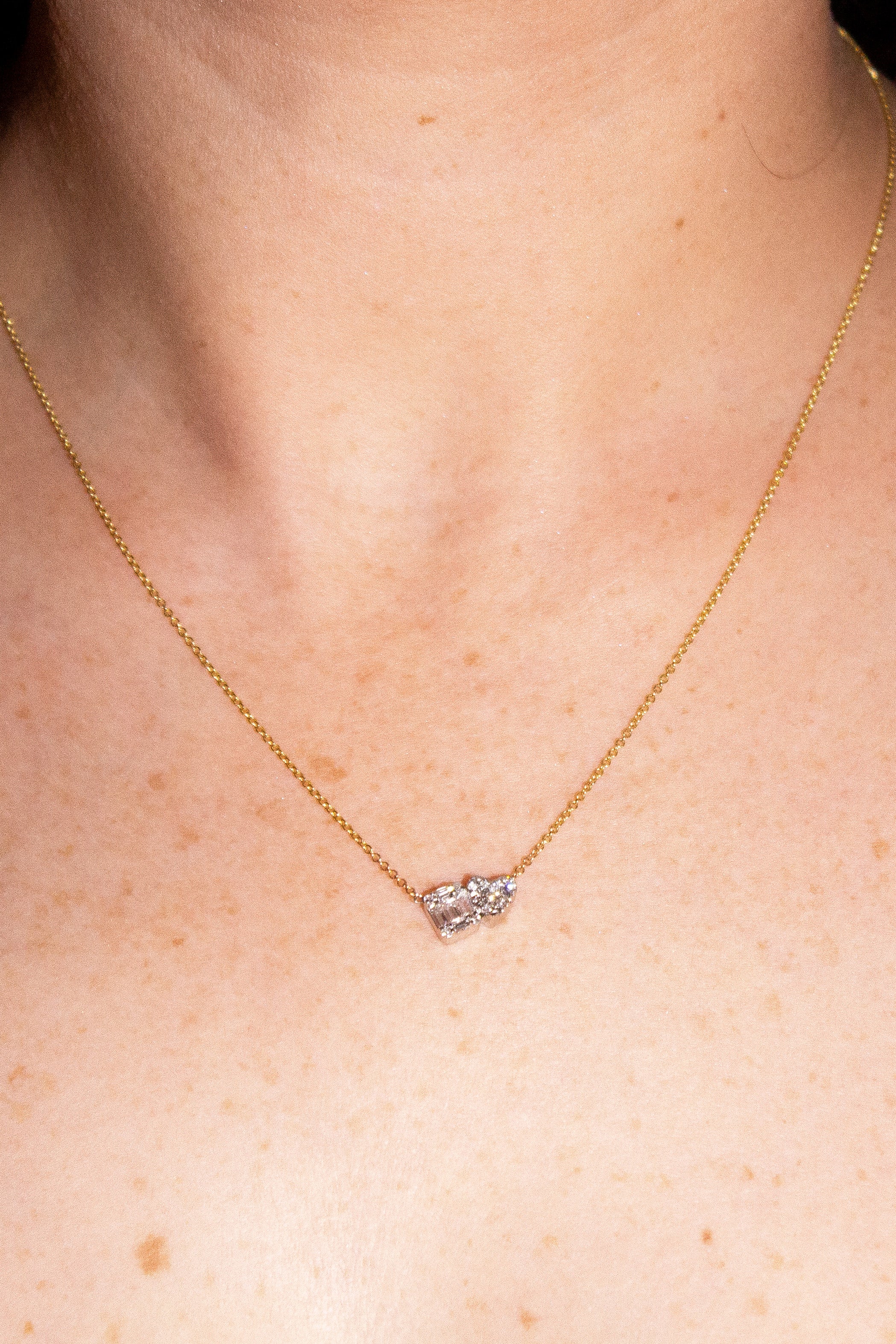 Illusion Moi Toi Diamond Necklace