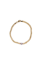 Illusion Heart Diamond Chain Bracelet