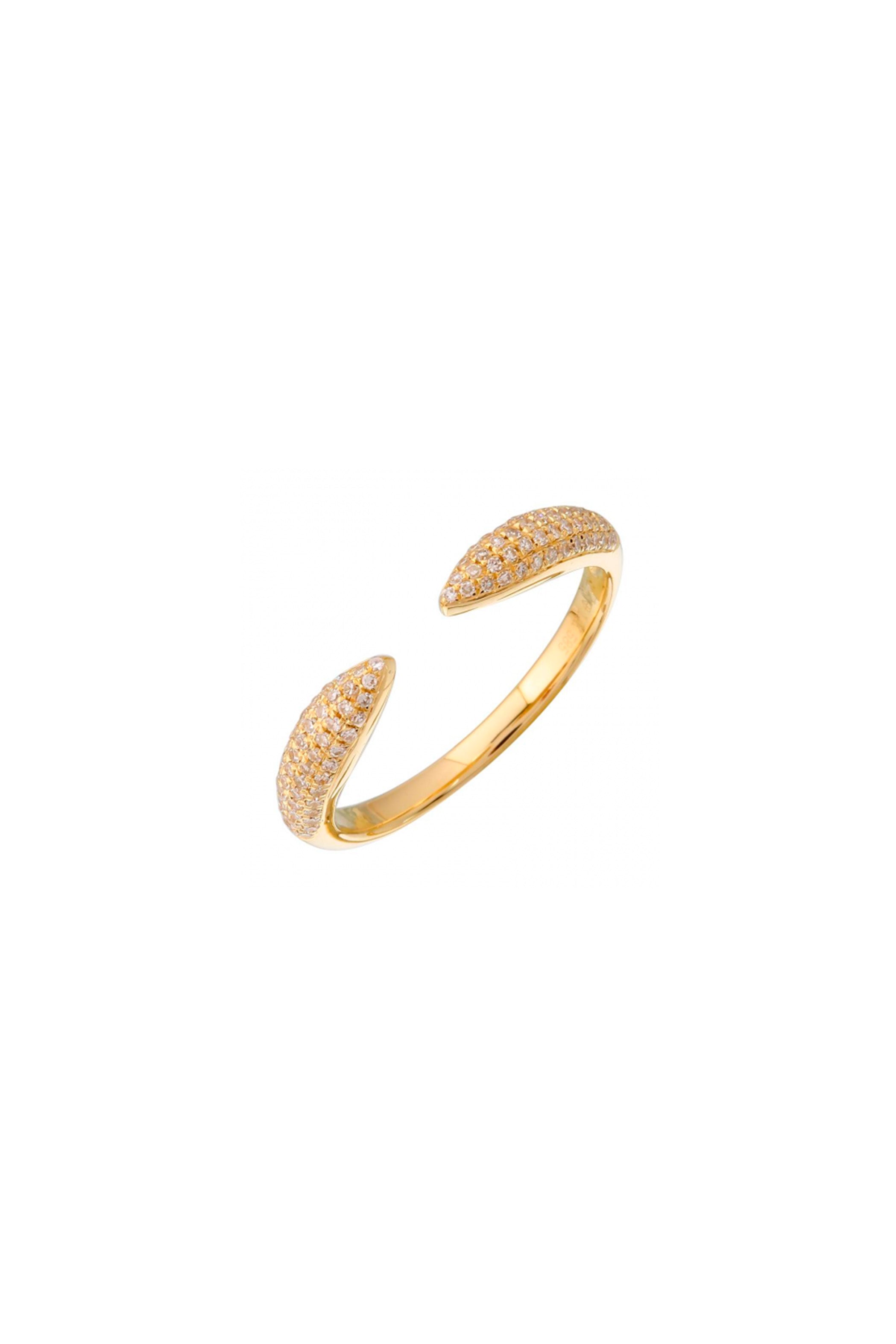 Diamond Claw Ring Main image