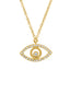 Crystal Evil Eye Necklace