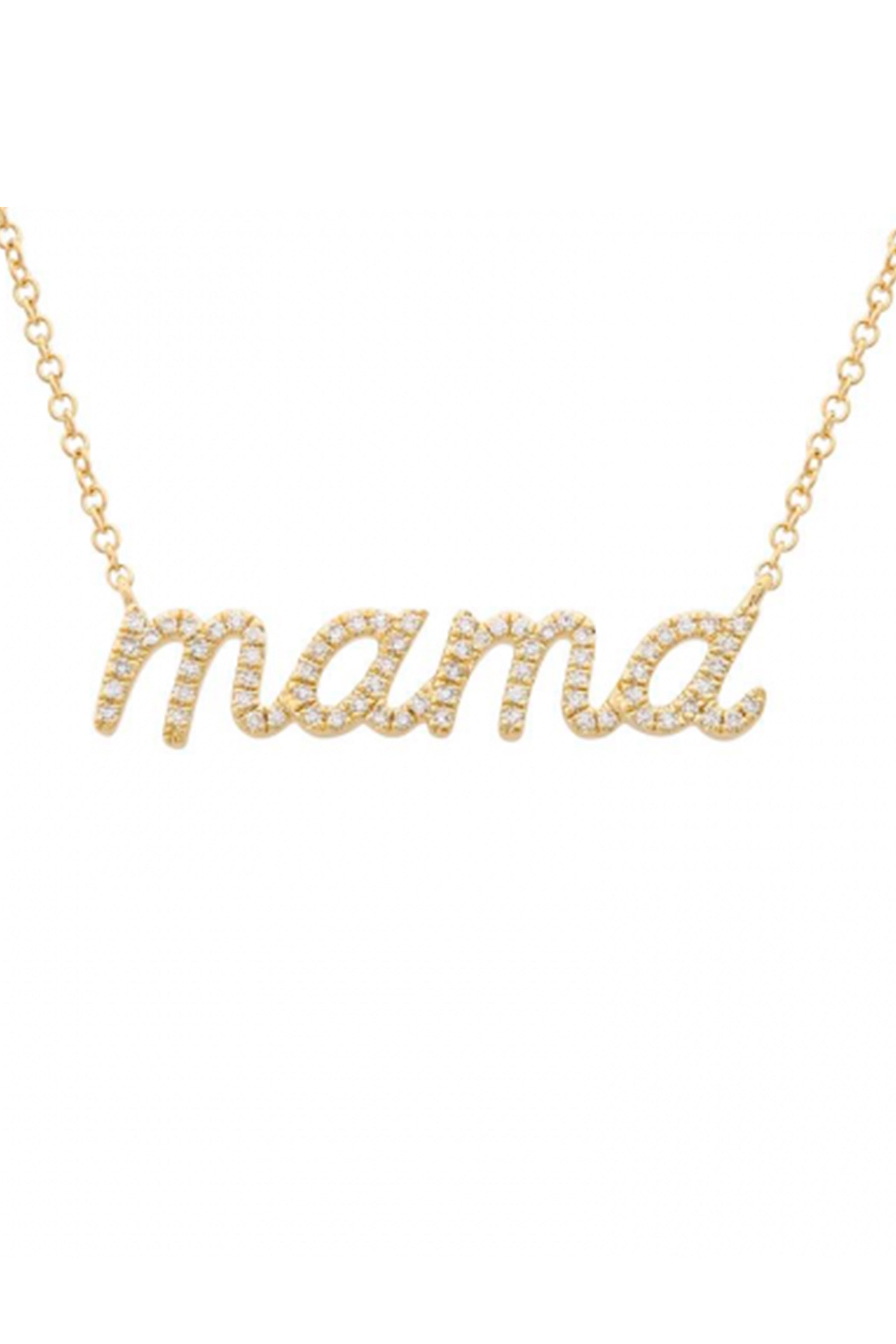 Mama Diamond Necklace Main image