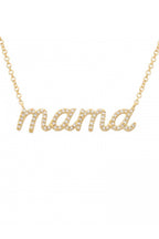 Mama Diamond Necklace