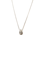 Solitaire Pear Necklace