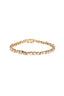 Multishape Bezel Set Diamond Bracelet