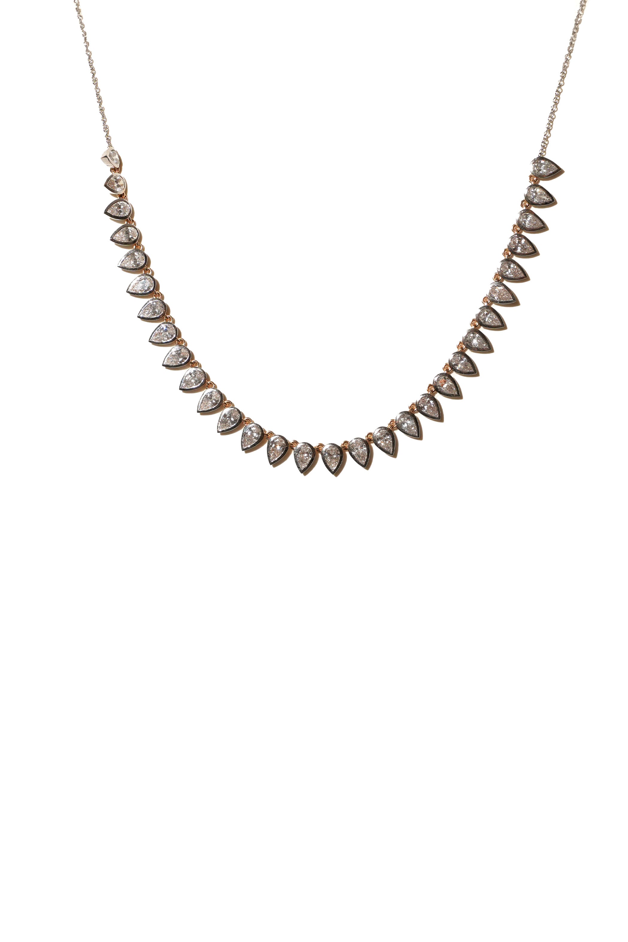 Multi Pear Shape Choker Main image
