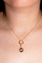 Fluted Diamond Star Charm