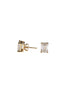 Emerald Cut Studs