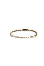 Round Bezel Set Diamond Bracelet