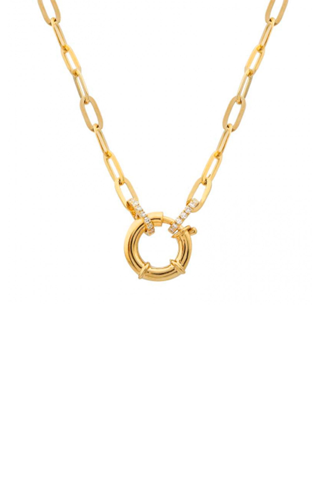Clasp Link Chain Necklace