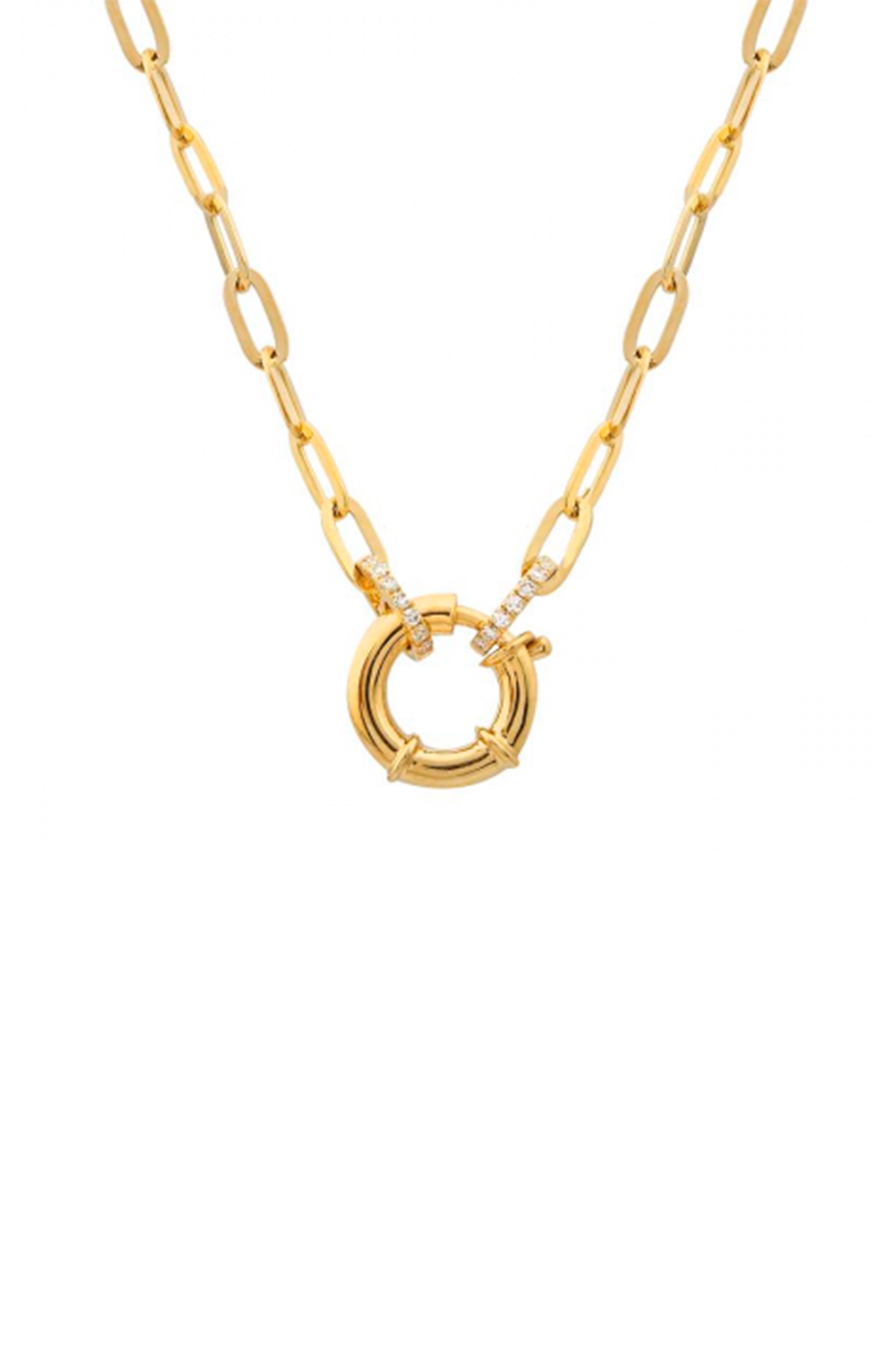 Clasp Link Chain Necklace