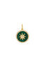 Malachite Star Charm