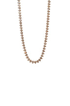 Bezel Set Pear Necklace