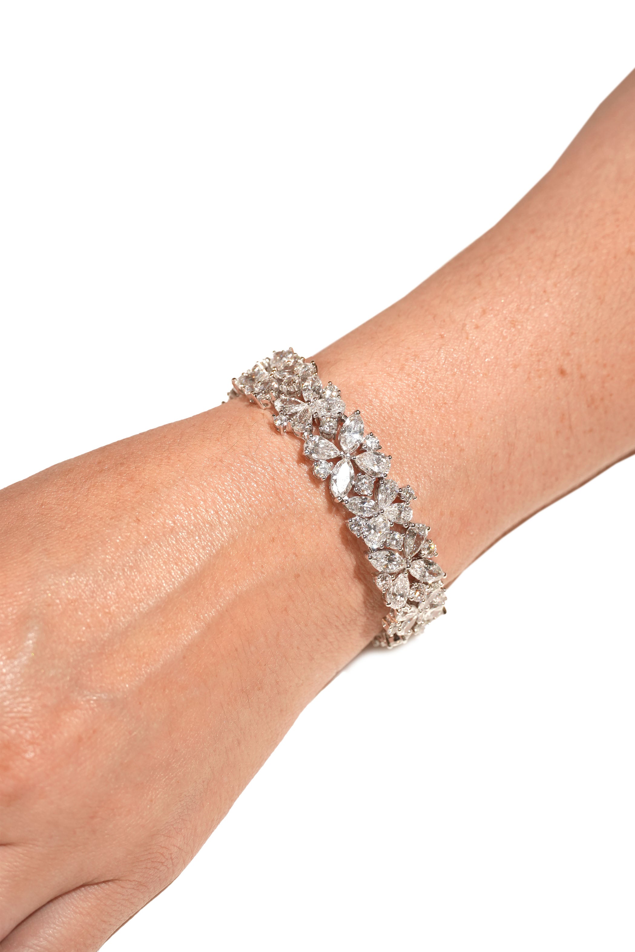 Marquise Flower Bracelet
