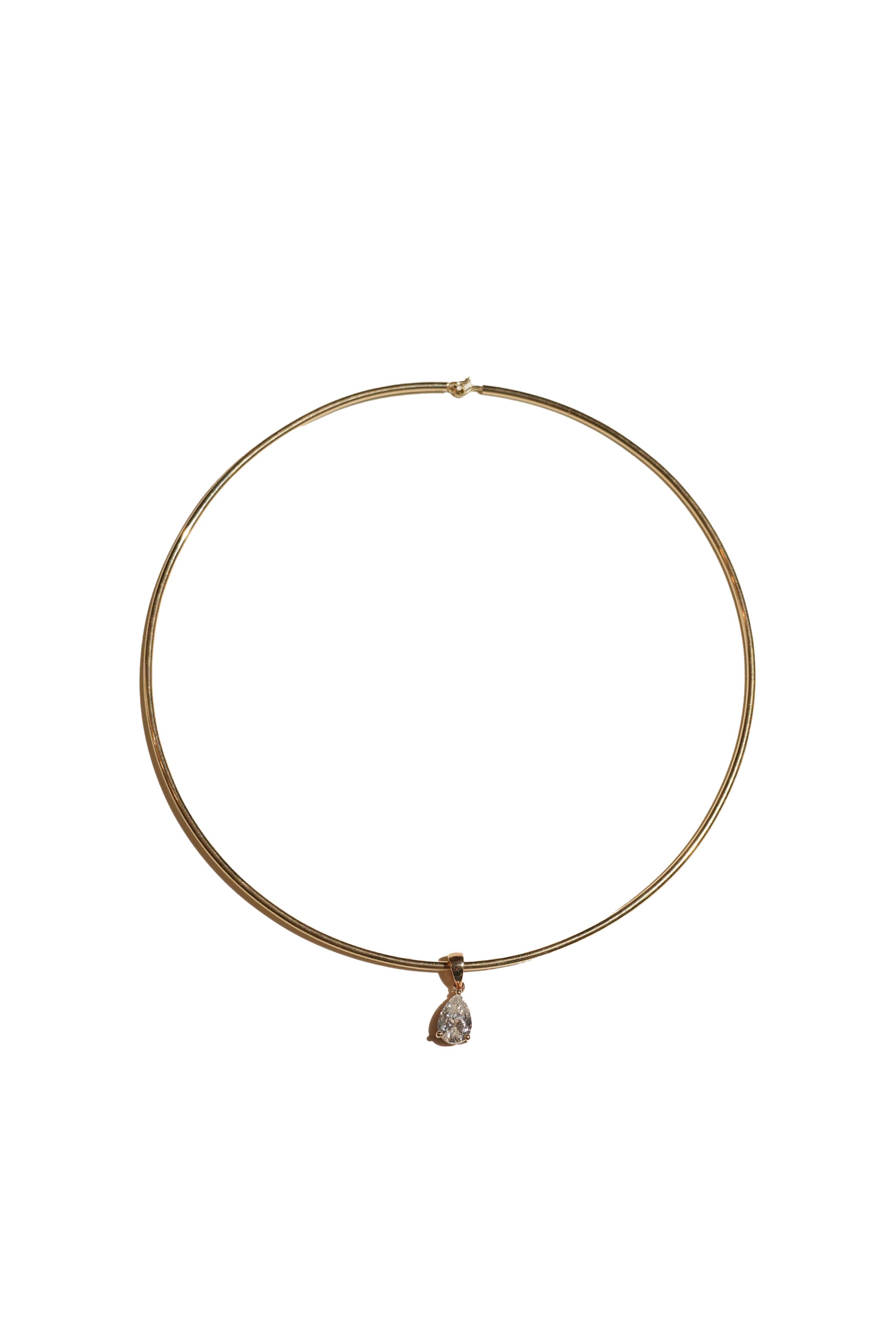 Pear Diamond Charm Main image