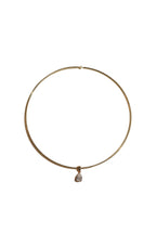 Pear Diamond Charm