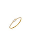 Baguette Pinky Diamond Ring