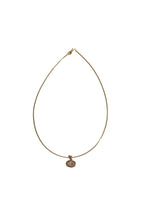 Oval Bezel Set Charm + Omega