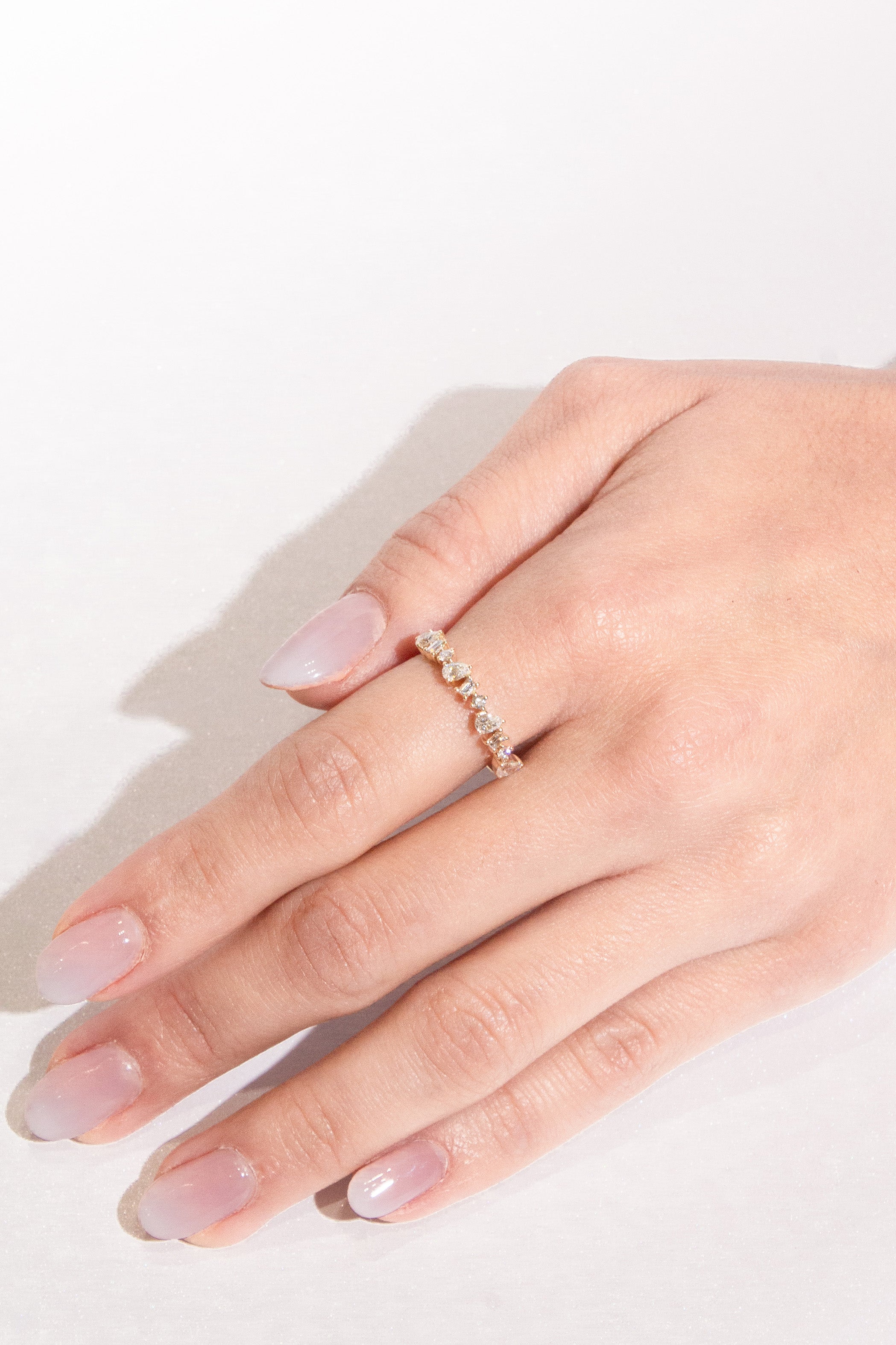 Three Shape Diamond Ring Secondary image