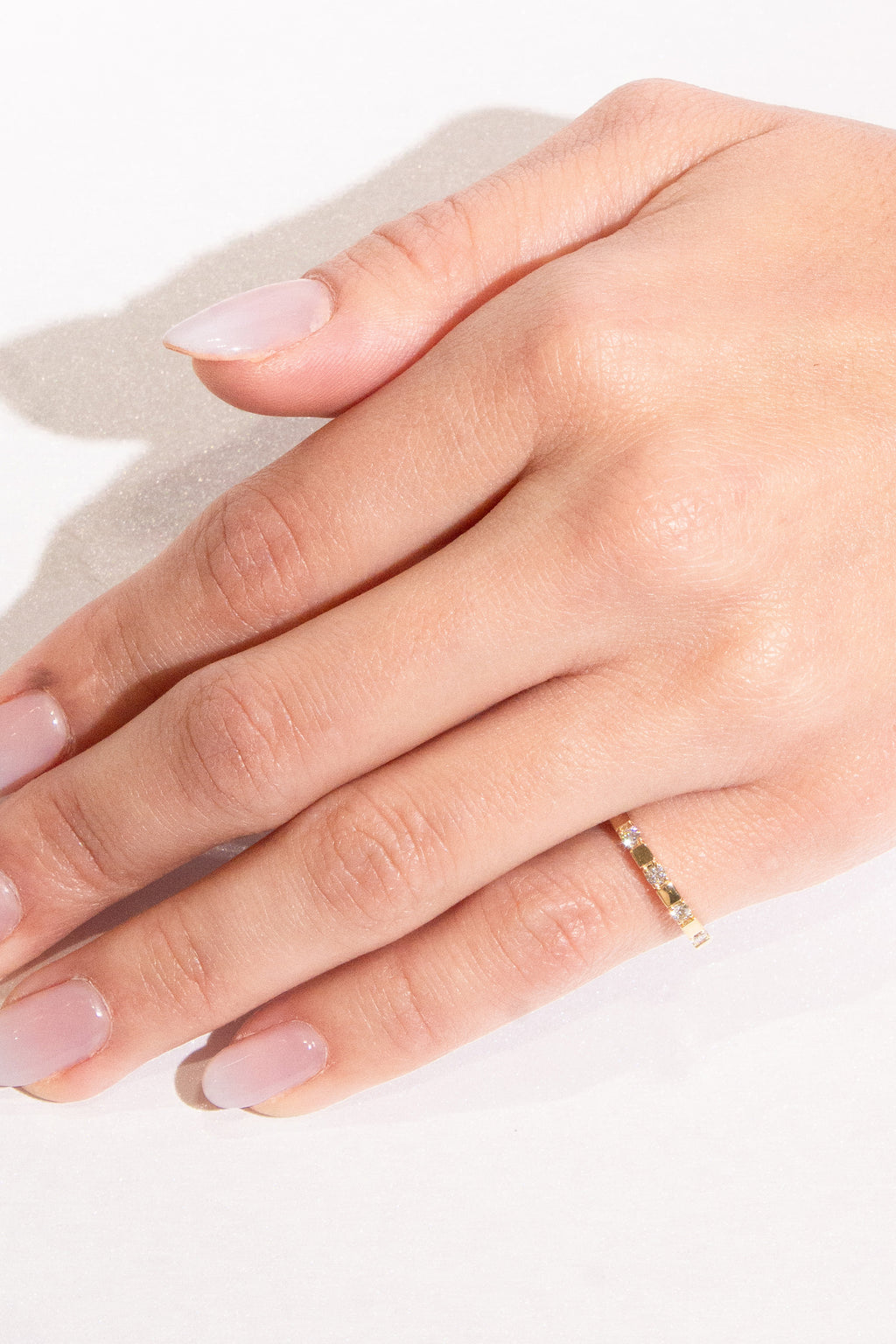 7 Diamond Pinky Ring