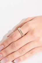 Baguette & Round Diamond Ring