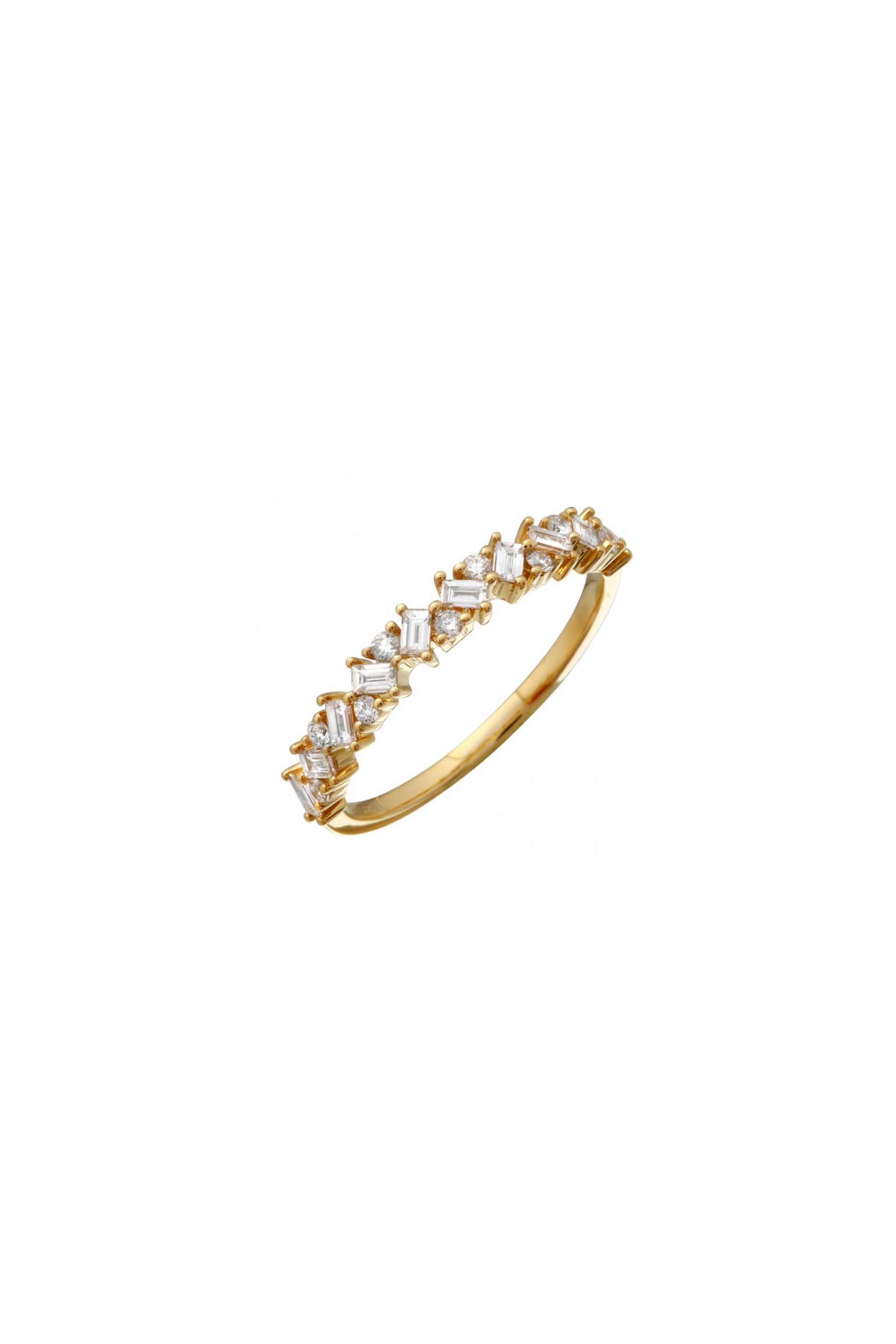 Twoshape Diamong Ring