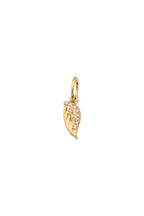 Diamond Angel Wing  Charm