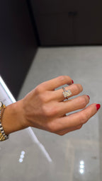 Solitaire Radiant Engagement Ring