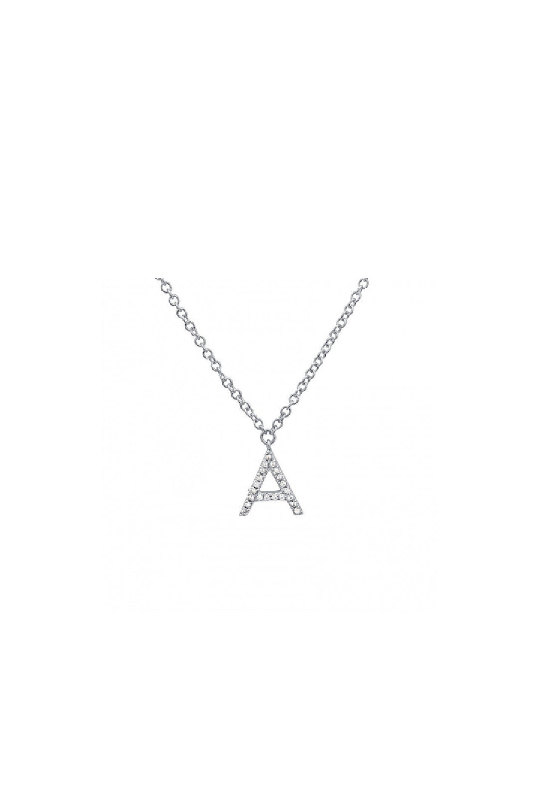 Initial Diamond Necklace