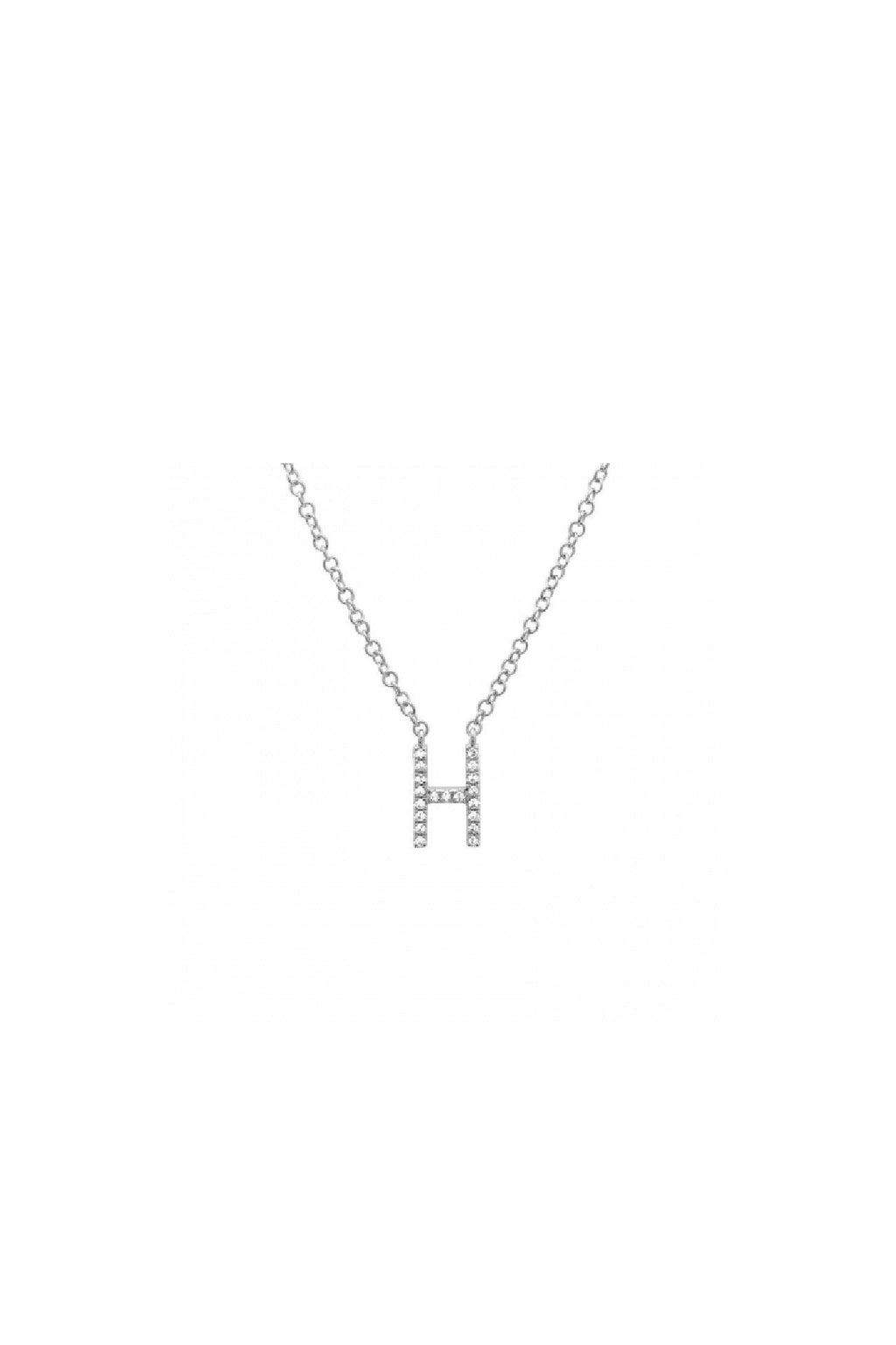 Initial Diamond Necklace