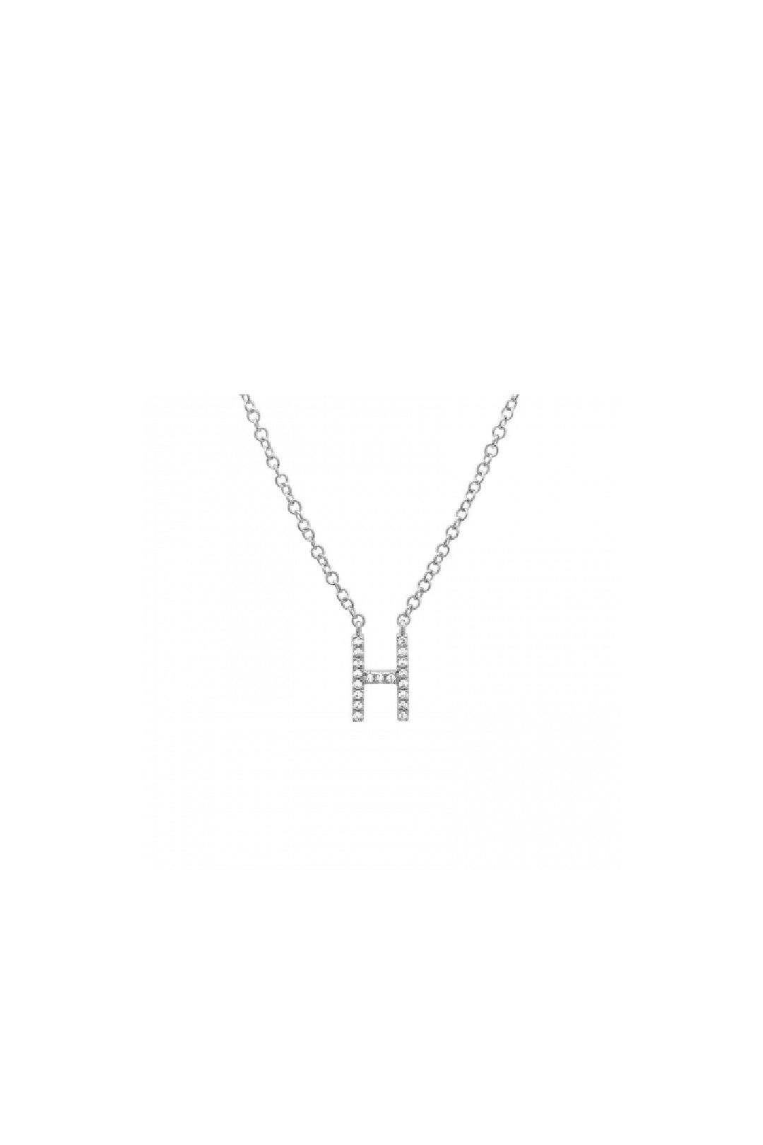 Initial Diamond Necklace