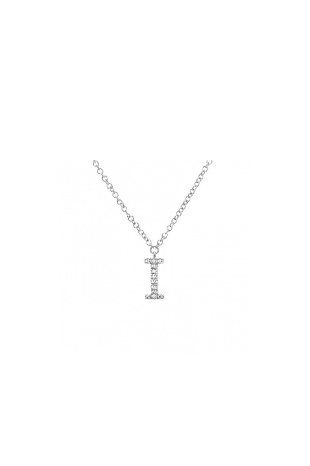 Initial Diamond Necklace