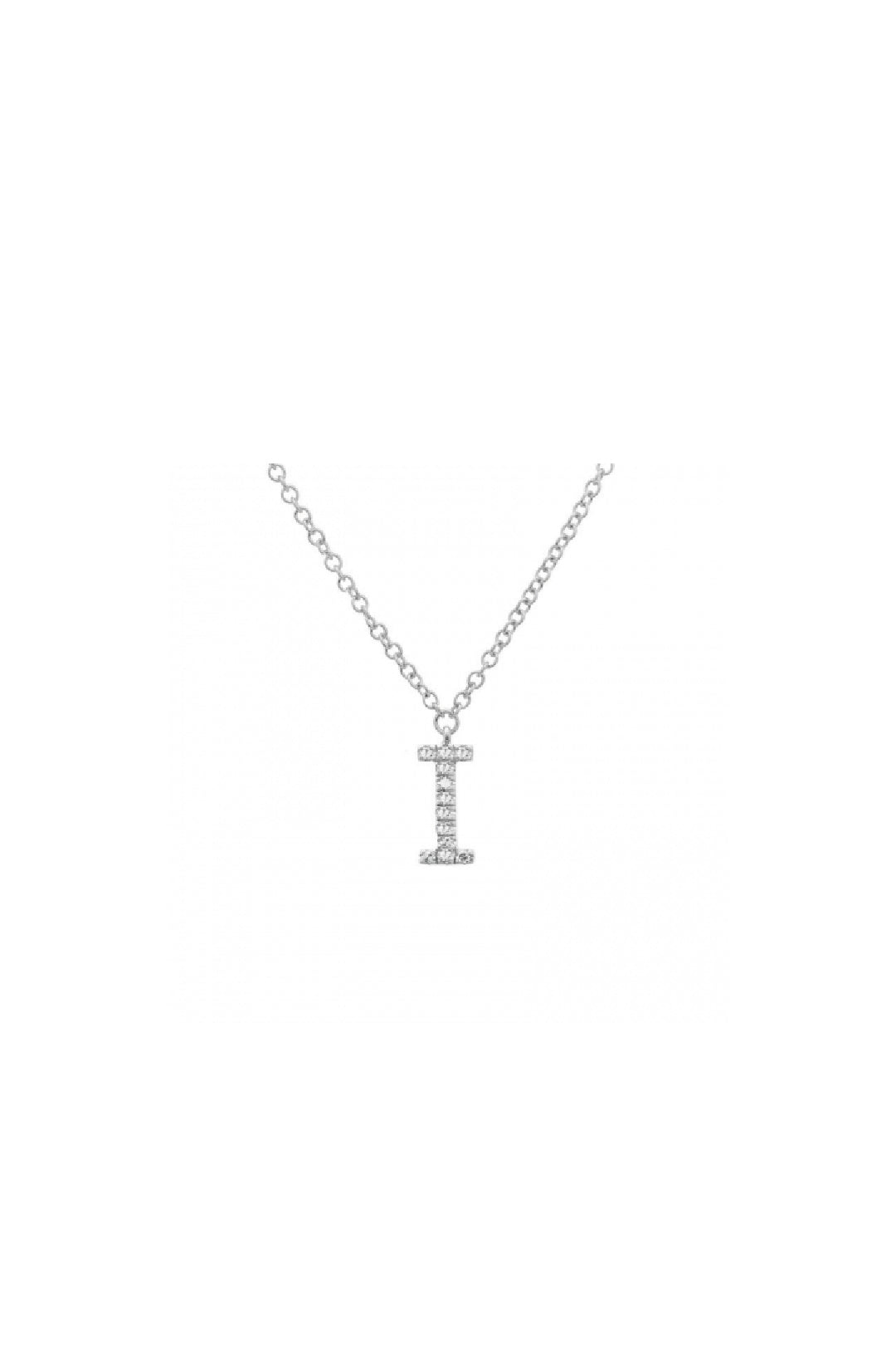 Initial Diamond Necklace