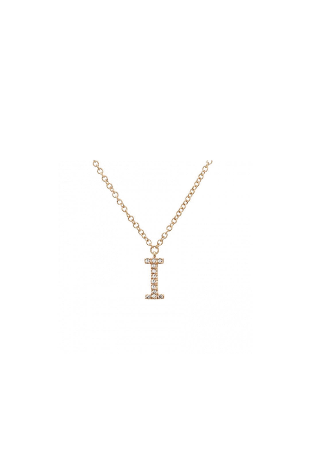 Initial Diamond Necklace