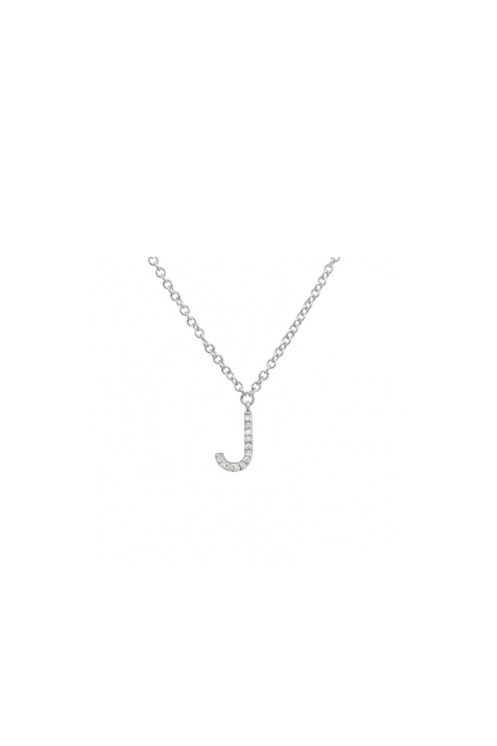 Initial Diamond Necklace