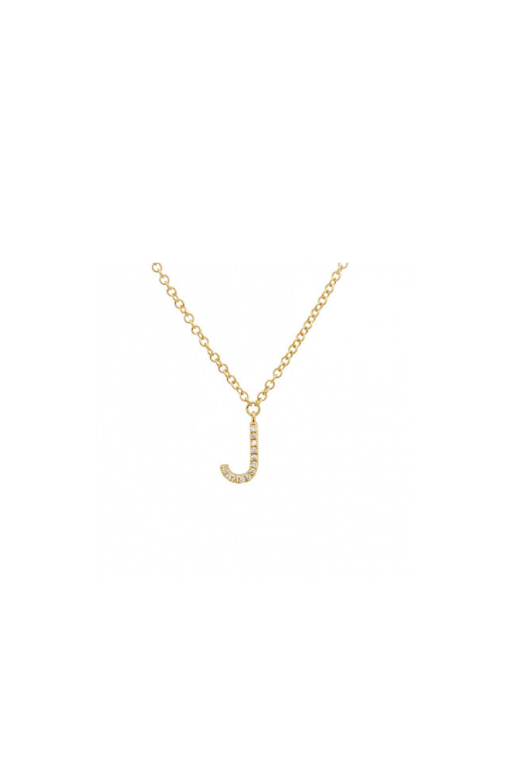 Initial Diamond Necklace