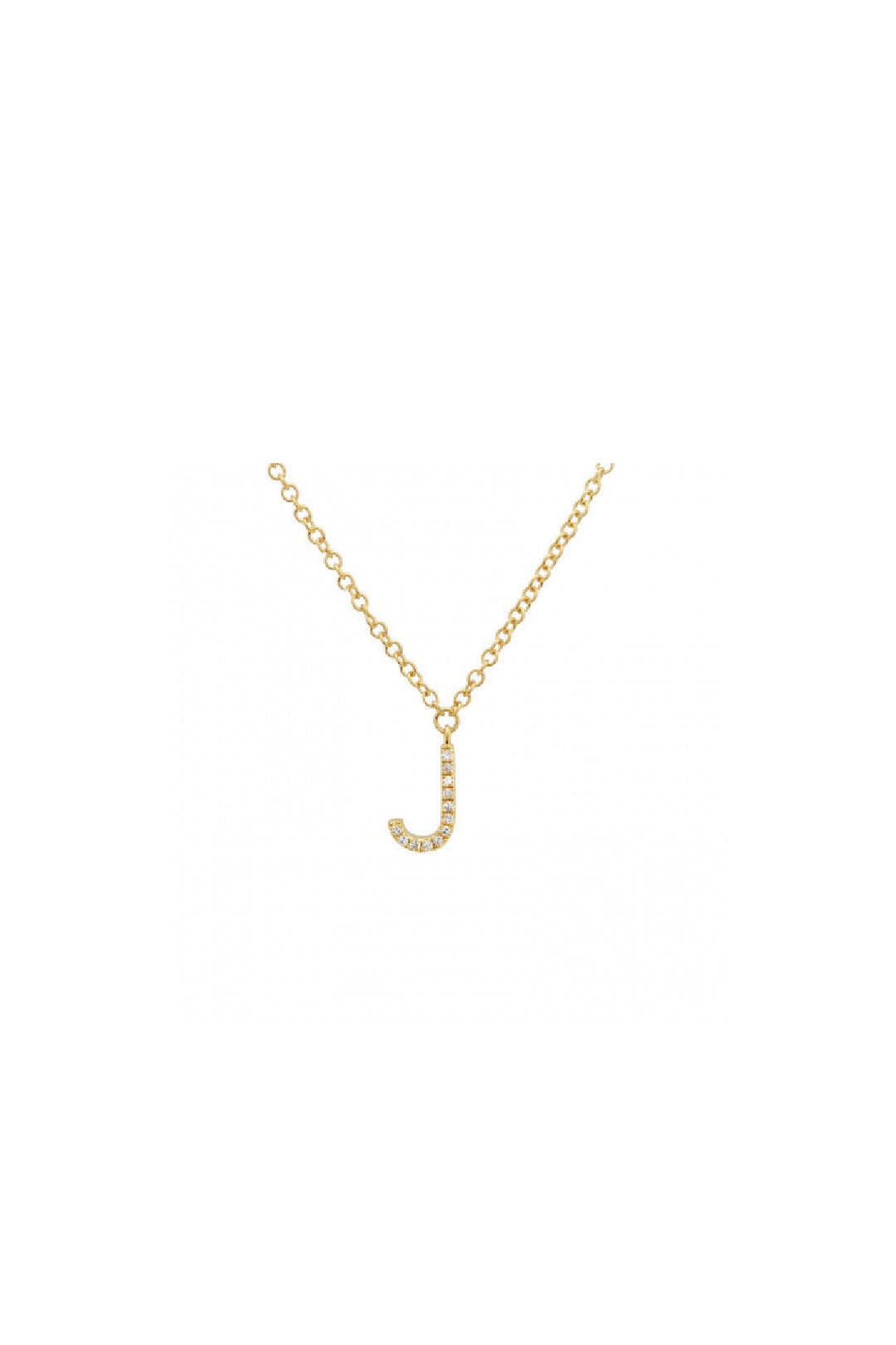 Initial Diamond Necklace
